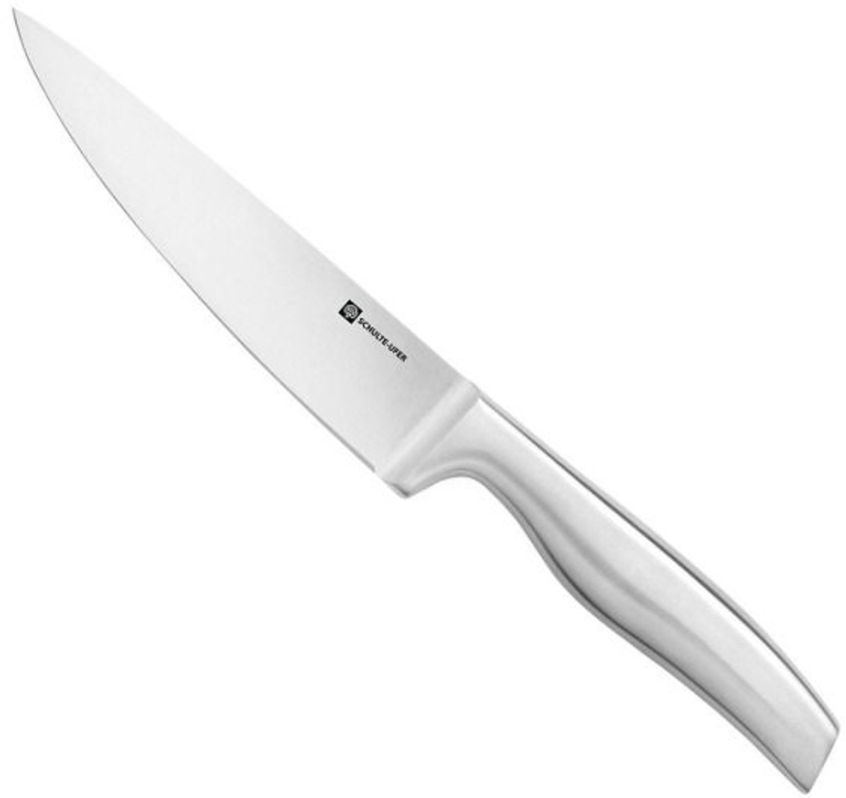 Schulte-Ufer Pro Series koksmes 20 cm – Roestvrij staal – Naadloze handgreep – Professioneel keukenmes