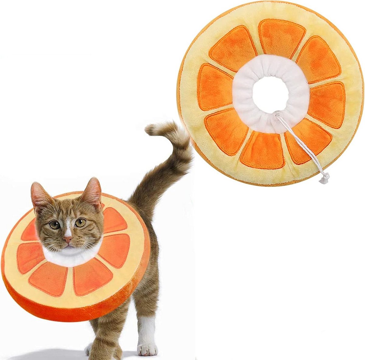 Verstelbare Beschermkraag voor Katten en Honden na Operatie