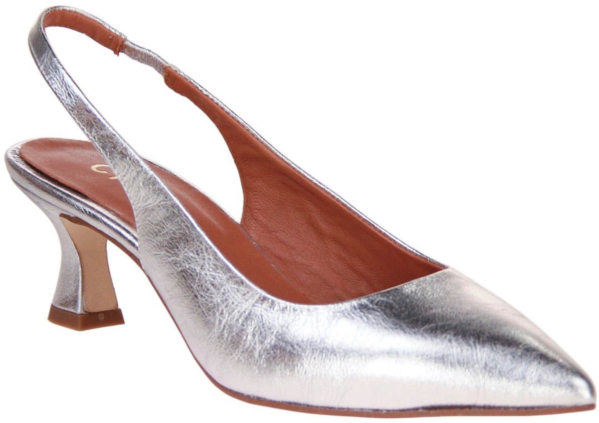 CTWLK Roupy Slingback Zilver