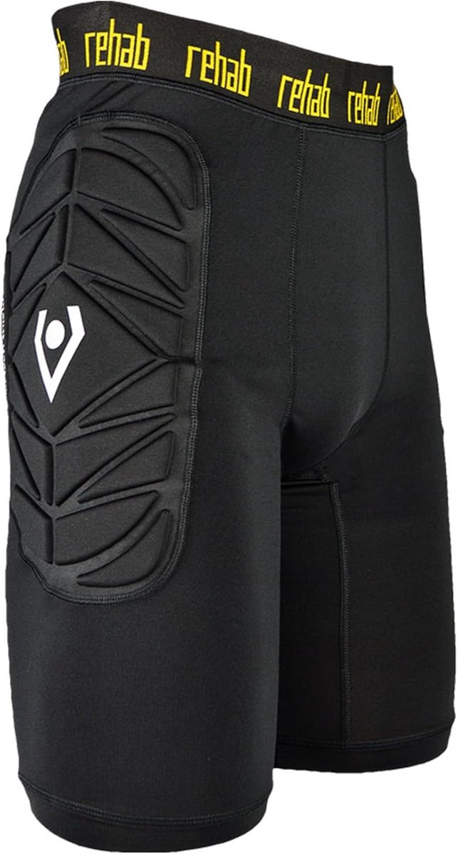 Keepershorts met bescherming heup en knie - ademend met elastische tailleband - maten S - XL