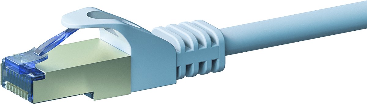 Danicom CAT6a S/FTP (PIMF) patchkabel - 2 meter wit - netwerkkabel - internetkabel - UTP kabel - RJ45 - 10000 mbit/s