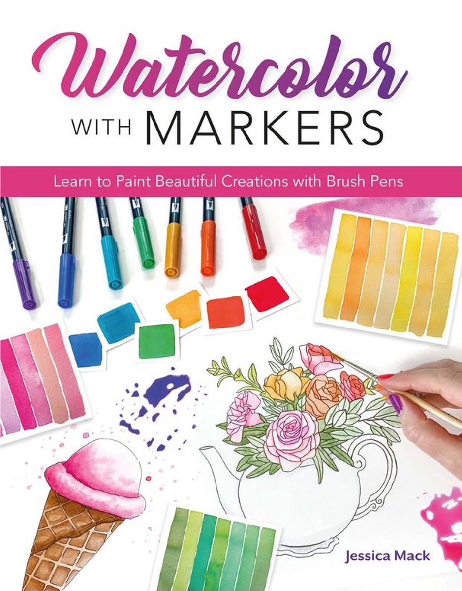 Omslag van Watercolor with Markers