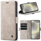 Solidenz Hoesje - Geschikt voor Samsung Galaxy S26 Ultra - Urban Book - Beige