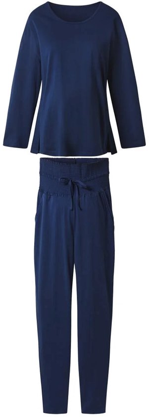 Esmara Dames Zwangerschapspyjama - Blauw - L (44/46)