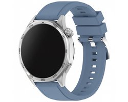 Siliconen bandje - geschikt voor Garmin Vivoactive 4 / Venu 3 / Venu 2 / Forerunner 255 / Forerunner 265 / 570 (47mm) en Polar Vantage M / M2 / V3 / Grit X (Pro) - blauw