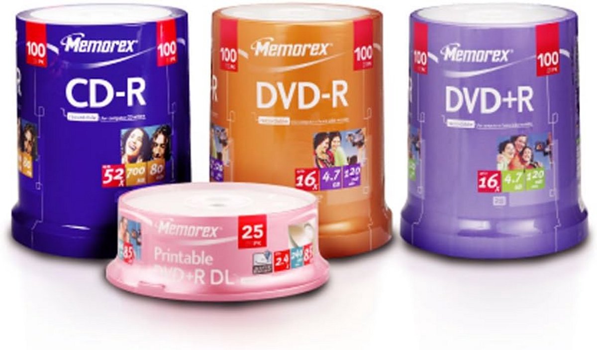 Dubbellaags DVD+R DL Disc 8.5GB 2.4x Printsbaar Opslagmedia (25 Stuks)