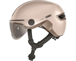 Fietshelm ABUS HUD-Y ACE champange gold M - 54-58 cm - goud - Geschikt voor gebruik op elektrische fietsen - stadsfietsen - 430 g