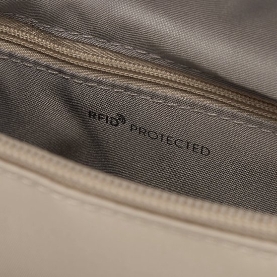 Hedgren Eye Medium Sac bandoulière femme avec protection RFID – Taille moyenne –Cashmere Beige