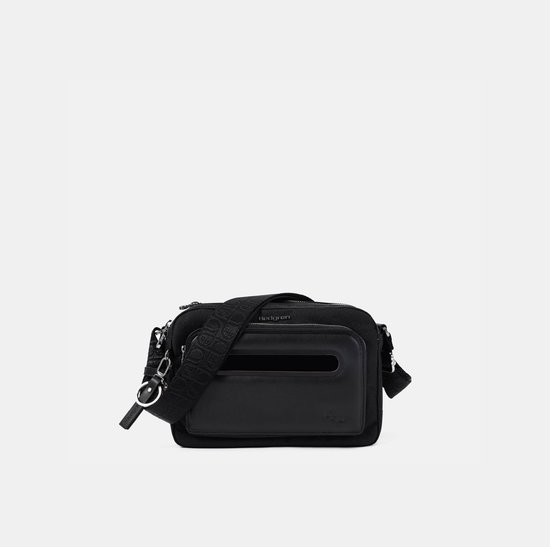 Hedgren Espresso Sac bandoulière femme avec protection RFID – Taille moyenne – Noir