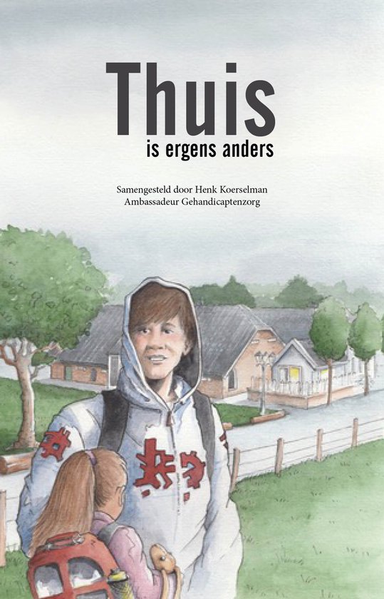 Thuis is ergens anders - cover
