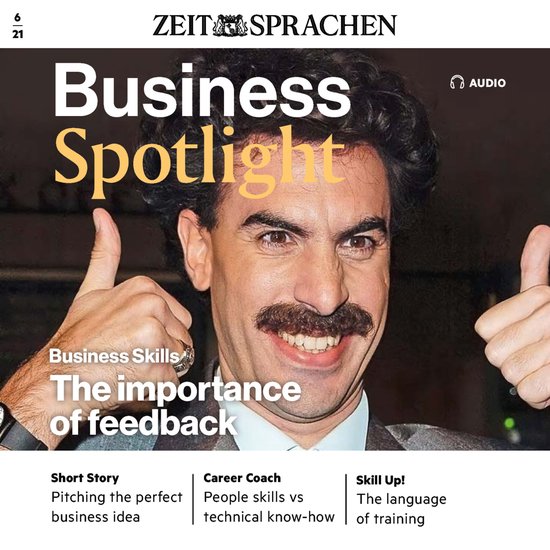 Business-Englisch lernen Audio - Die Bedeutung von Feedback - cover