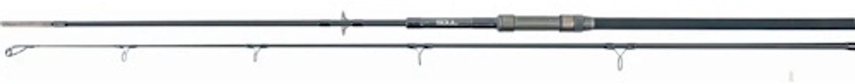 Soul Nero The Tele Stalker karperhengel 10FT 3.00LB - telescopische carbon hengel met shrink tube greep