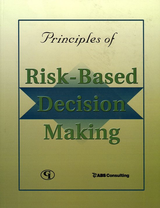 Principles of Risk-Based Decision Making - cover