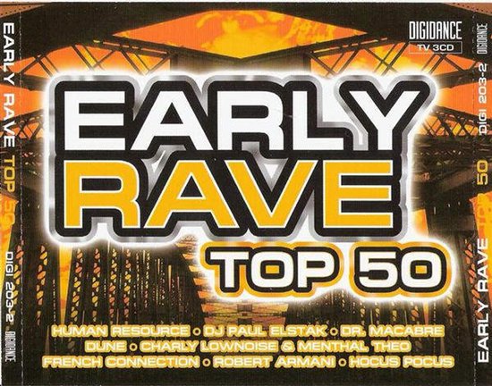 Early Rave Top 50 - CD album van Various Artists | bol