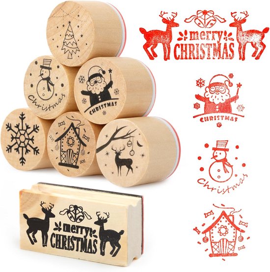 Noel Joy Merry Christmas Sneeuwpop Boom Winter Wensen Kerst Decors Sokken Rubber Stempels Clear Stempels voor Kerstkaart maken Decoratie en DIY Scrapbooking Rubber Stempels voor Ambachten