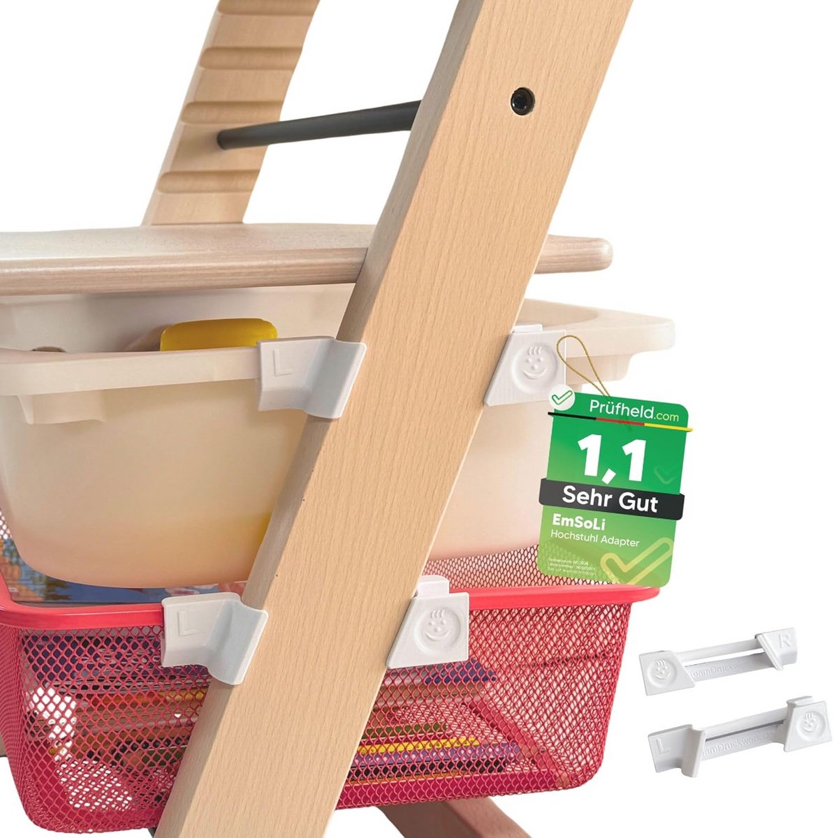 Adapter voor Kinderstoel Compleet voor Trofast Opbergbakken en Gaasbakken