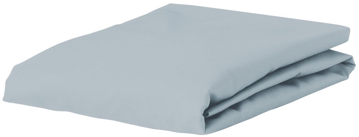 Essenza Minte Hoeslaken Ijsblauw - 200x200 cm