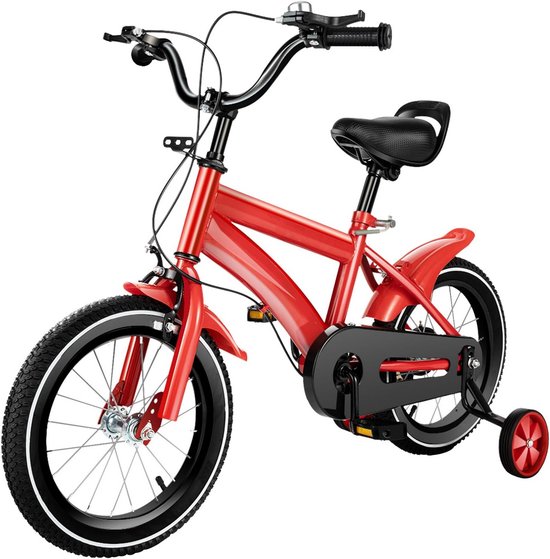 Bachtenkirch kinderfiets Pepp, 14 inch, wit / violet