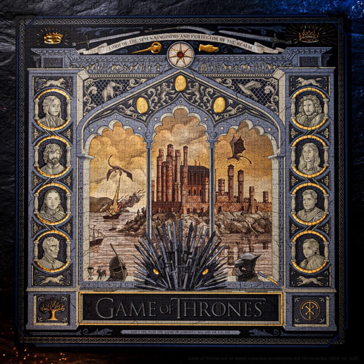 Game of Thrones multi-dimensional puzzle (1000 pieces)