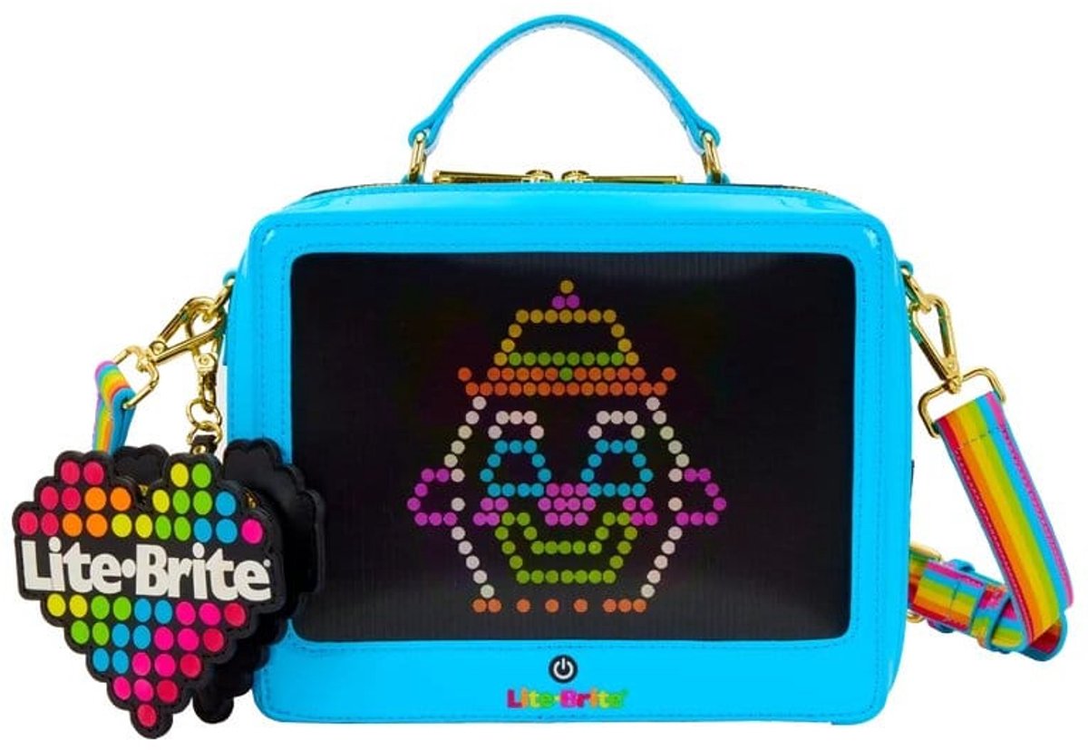 Hasbro by Loungefly Crossbody with Coin Bag Lite Brite