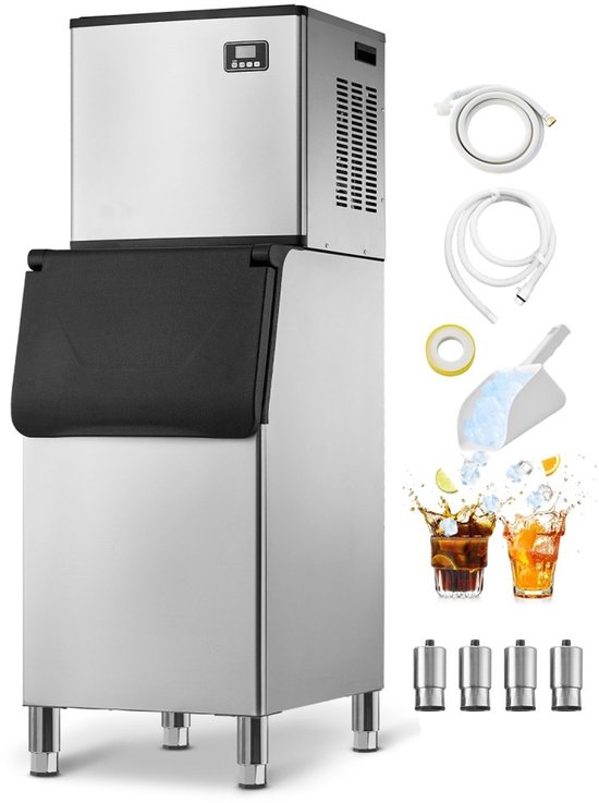 Commerciële 249,5 kg/24u High-Capacity IJsmachine