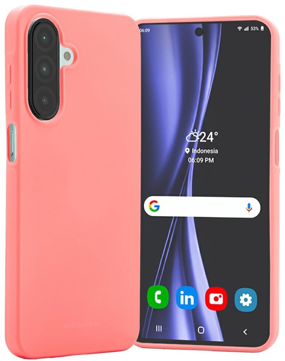 Mercury Soft Case Voor Samsung Galaxy A26 Telefoon Beschermhoes