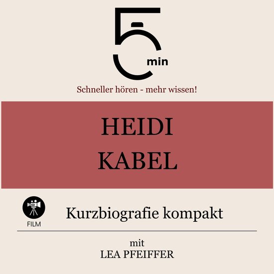 Heidi Kabel: Kurzbiografie kompakt - cover