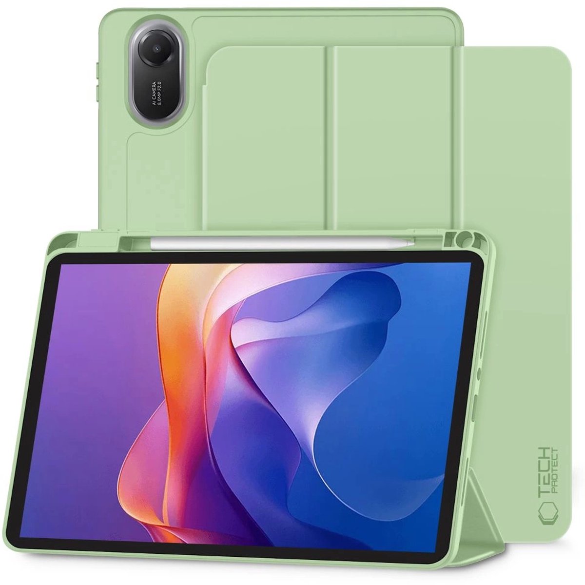 Tech-Protect Sc Pen Case Voor Xiaomi Redmi Pad 2 11.0 Hoge Bescherming