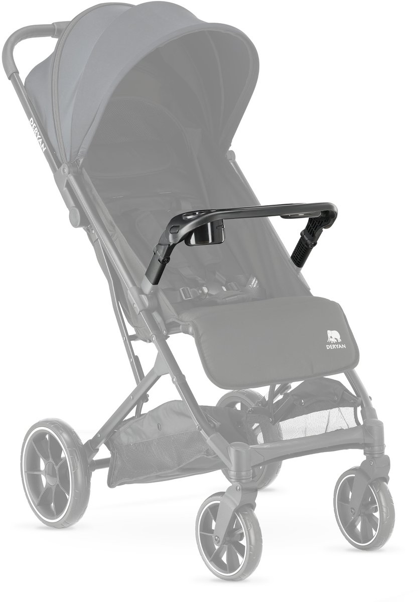 Rolo Tray – Handige tafel met bekerhouder voor de Rolo Buggy (XL)