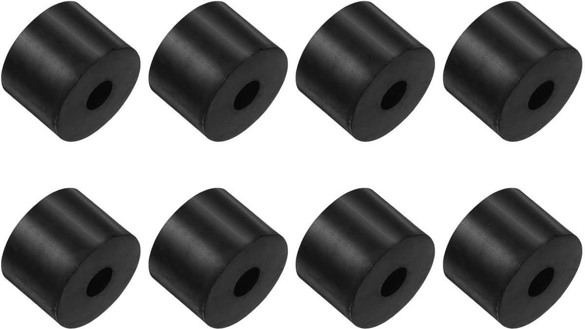 EGoods - Rubberen spacers set van 8 stuks voor anti-vibratie-isolatie thuis en auto's