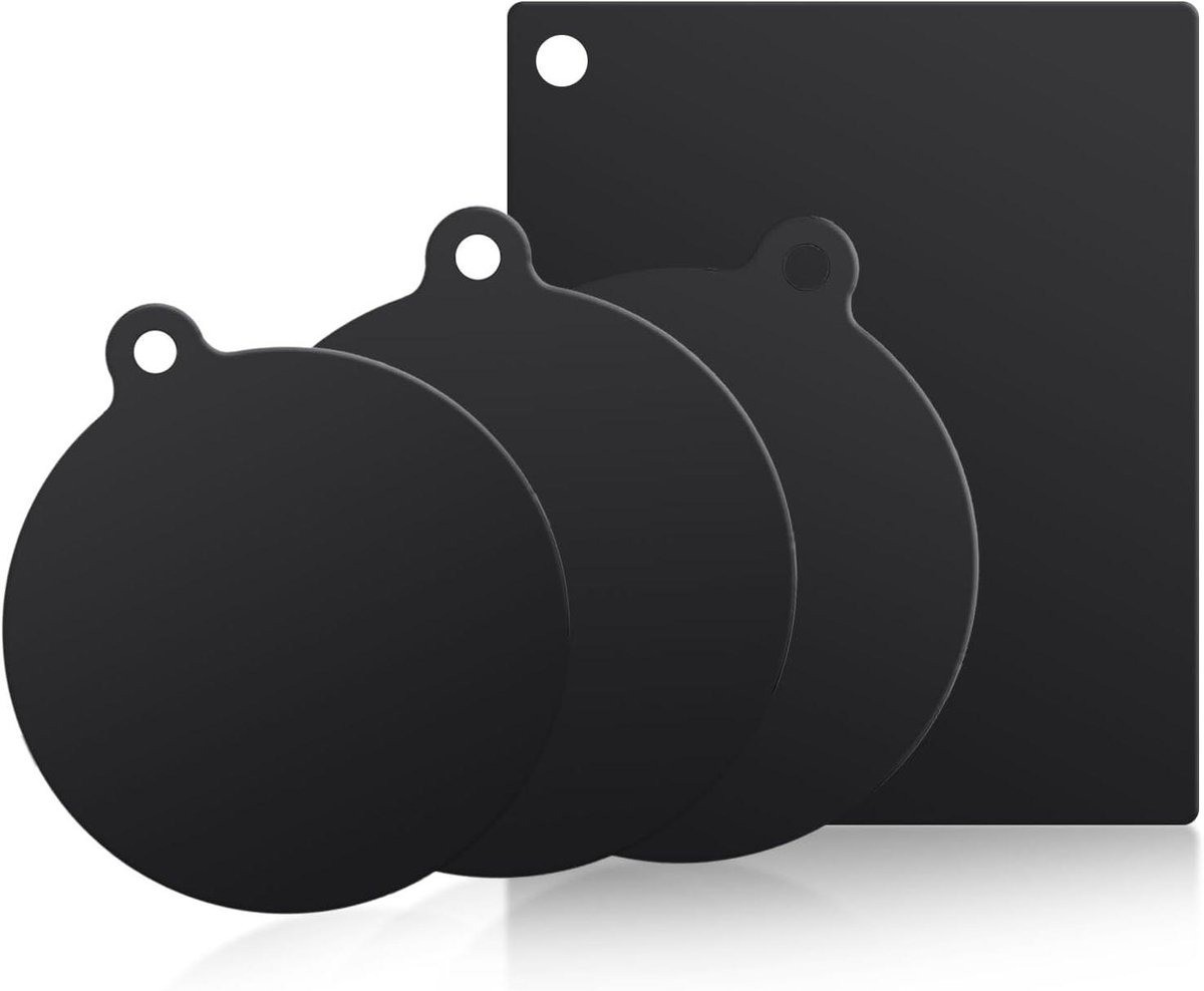 EGoods - Set van 4 siliconen inductiebeschermingsmatten, hittebestendig tot 260 °C, universele inductiekookplaat beschermmatten.