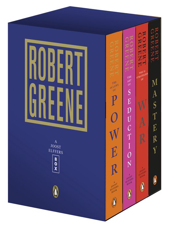Robert Greene 4-Book Boxed Set - cover