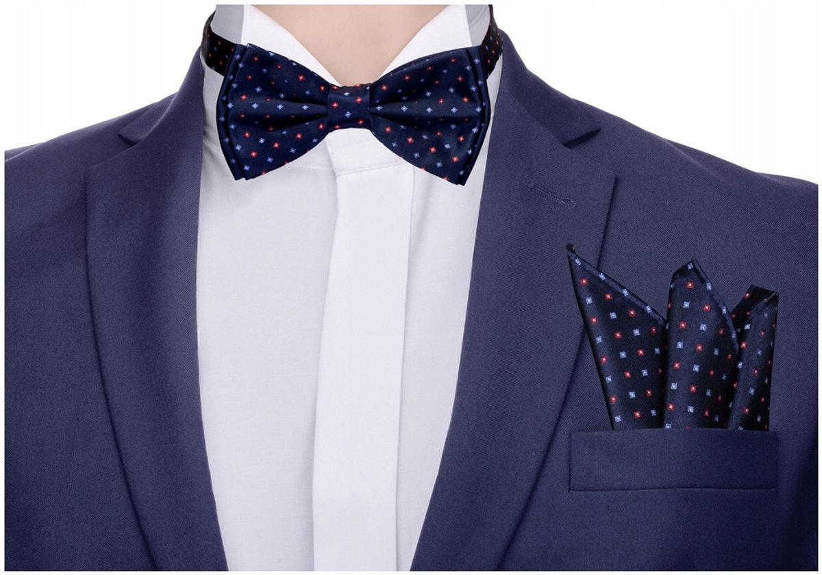 GREG Heren Strikdas & Pochet Set - Jacquard Microvezel - Verstelbaar