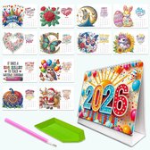 2026 Diamond Painting Bureaukalender – Sterrenbeelden Editie – Myth Of Asia