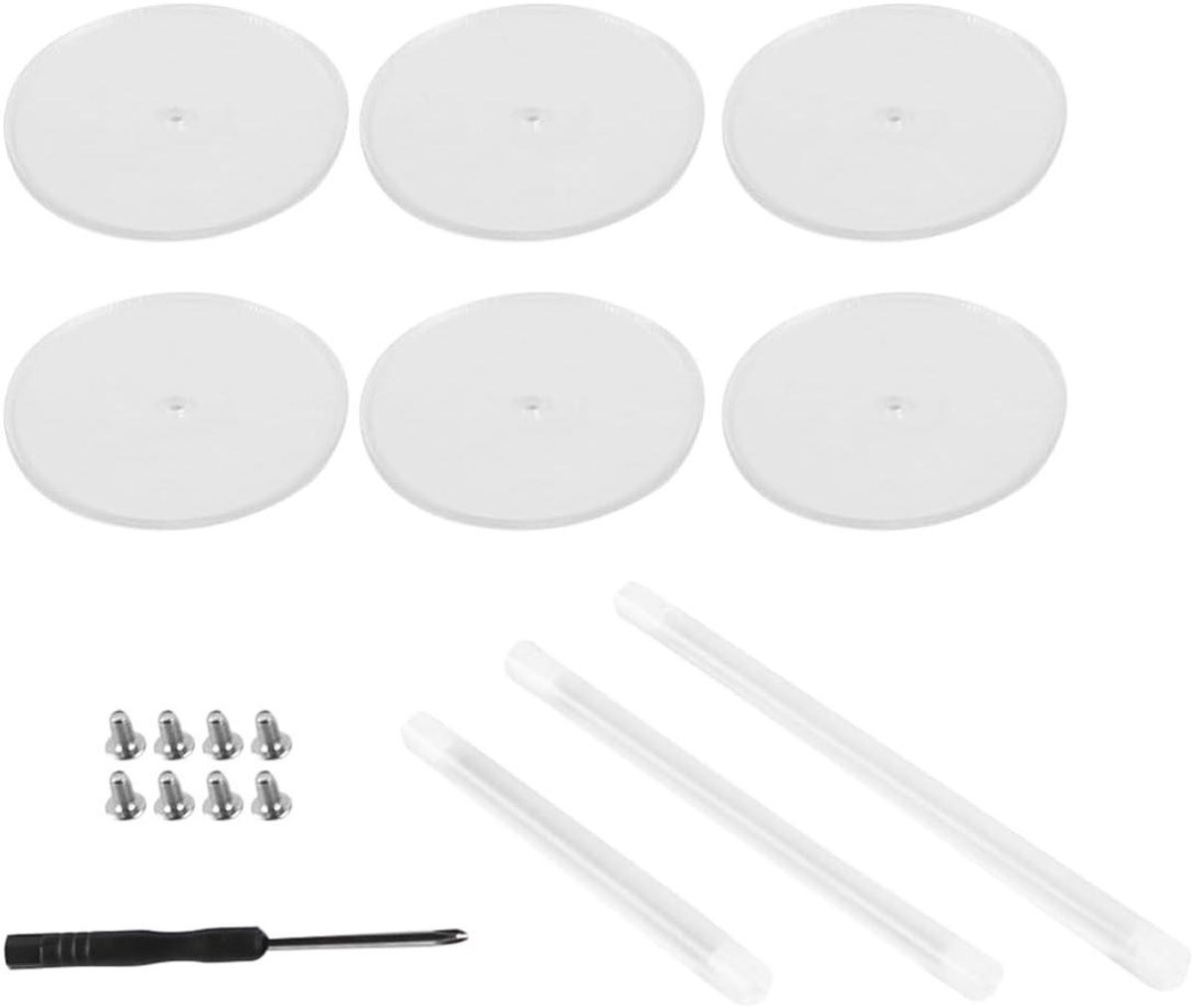 EGoods - Set van 3 acrylstandaards voor sieraden, horloges en meer - Organisatie en decoratie voor bureau en kaptafel