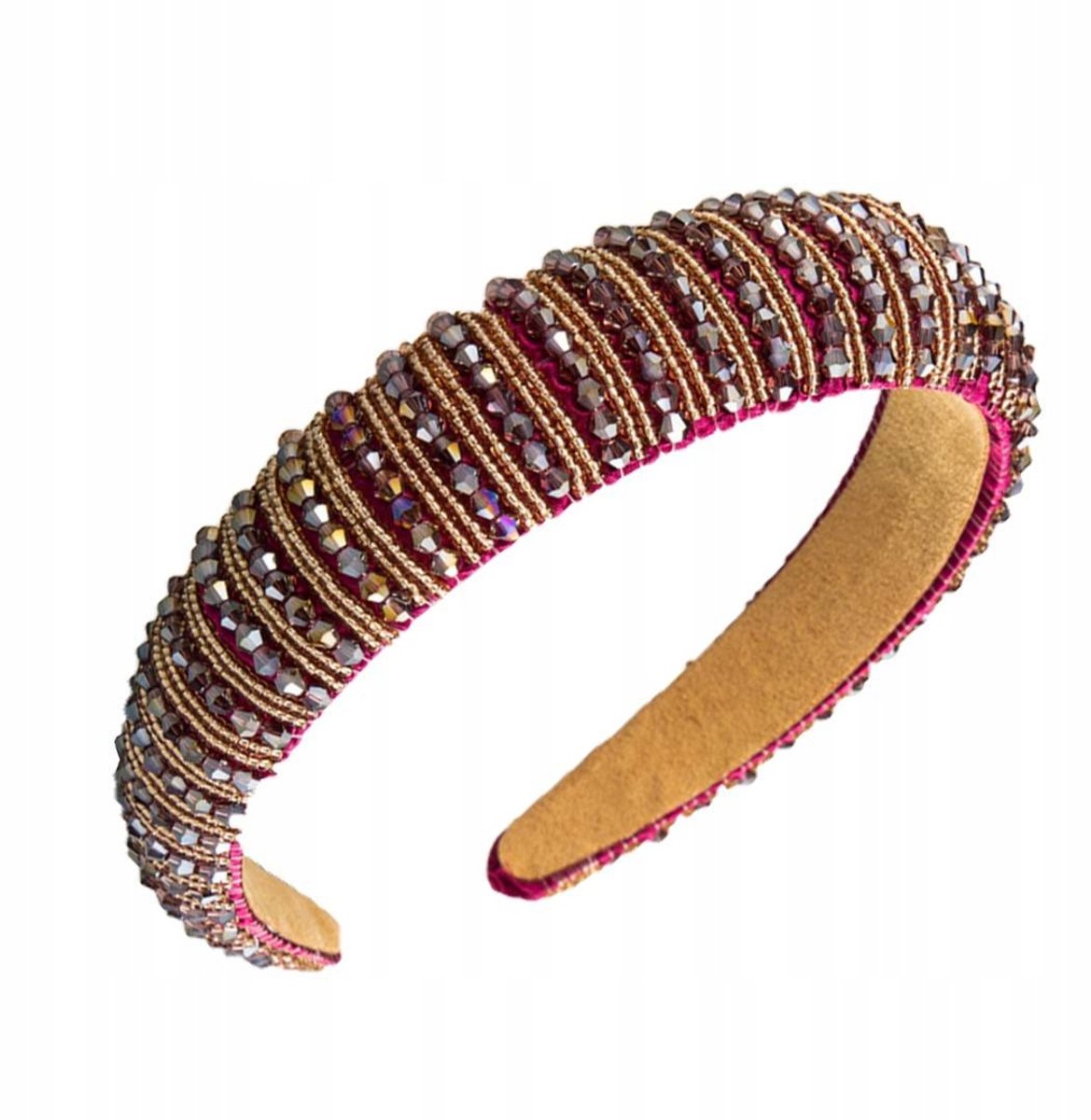 Kristallen Rode Haarband O415Wz5 - Stijlvolle accessoire