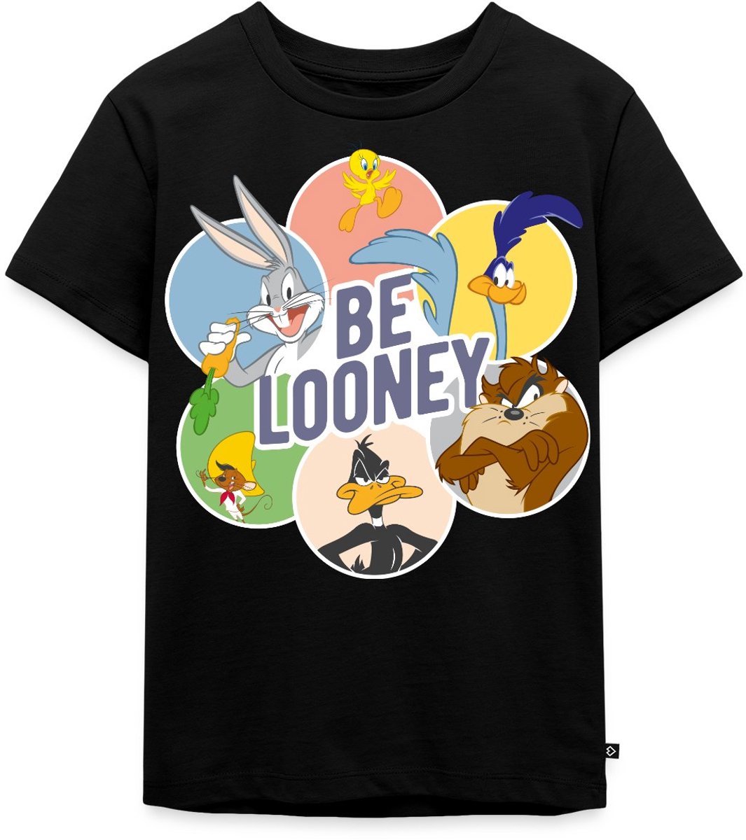 Looney Tunes Kaarakters Be Looney Premium T Shirt Kinderen