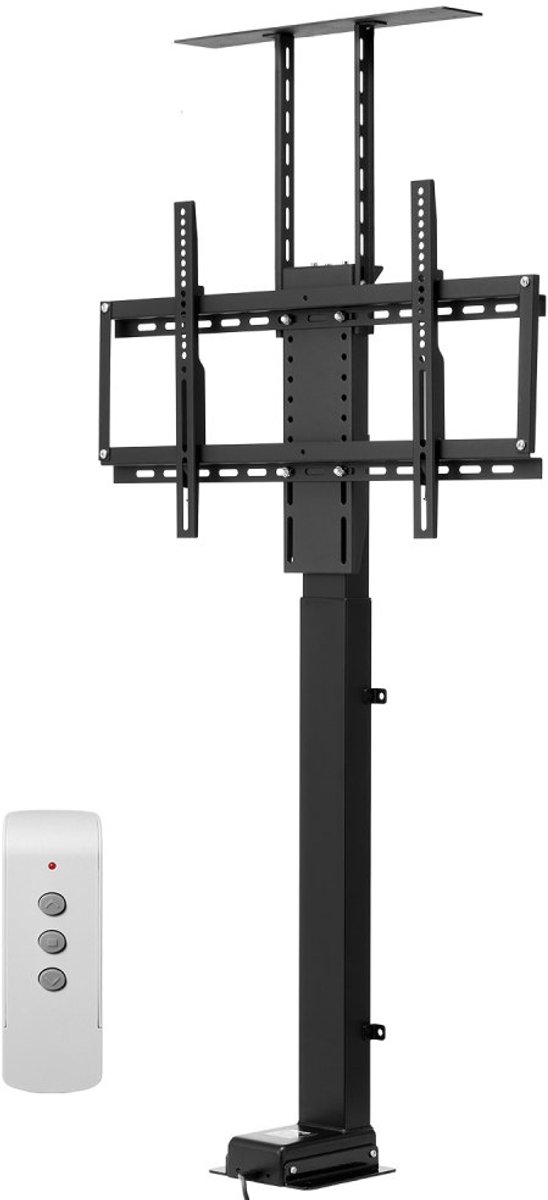 Elektrische TV-lift - Verstelbare TV-standaard - Met afstandsbediening - Voor 81-118 cm TV's - Draagvermogen 54 kg - Max. VESA 600x400 mm