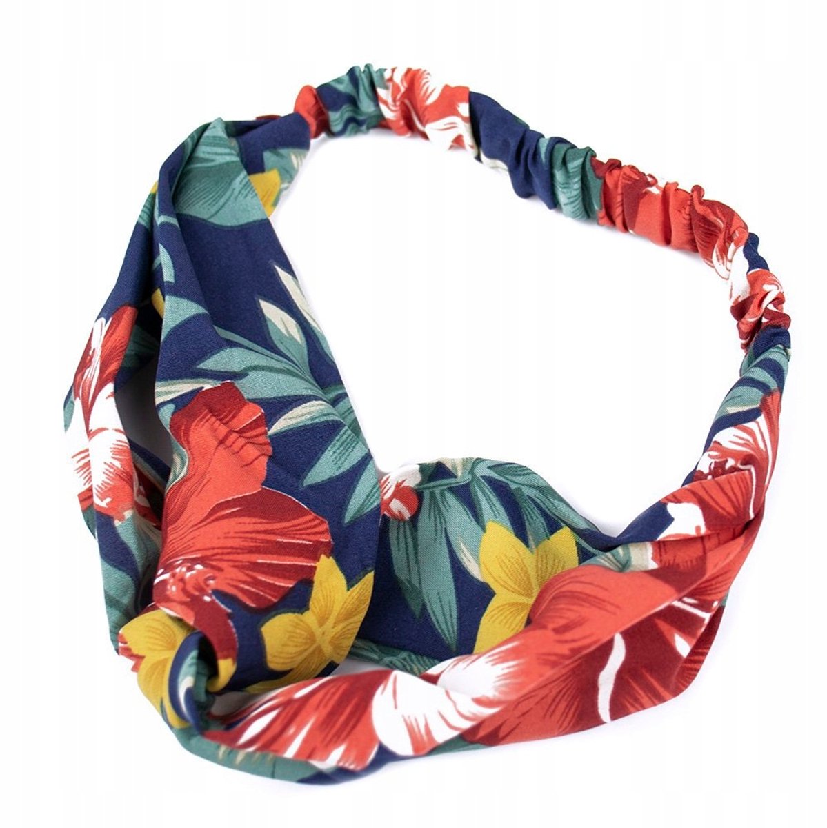 Bloemen Haarband Elastisch Turban Stijl Hoofdband voor Dames