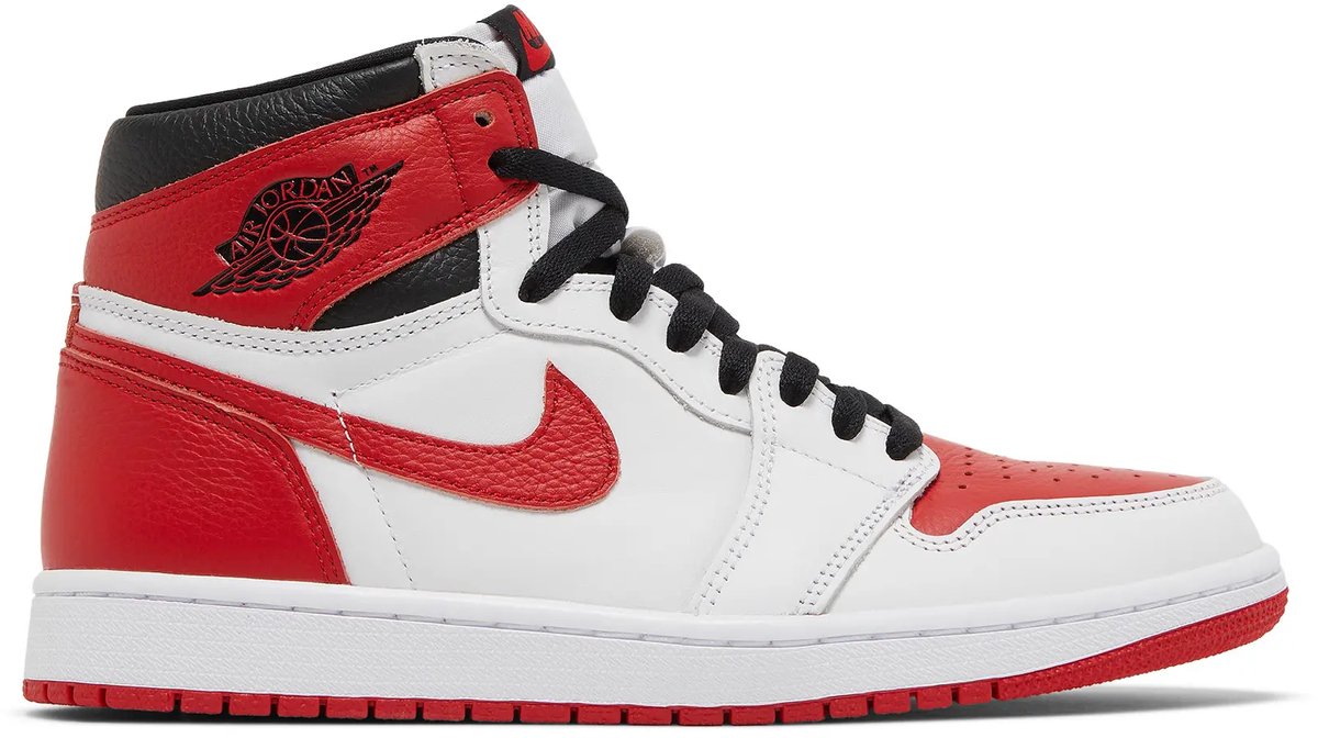 Air Jordan 1 Retro High OG Heritage 555088-161 – op Schoenen Kleur Als Op Foto