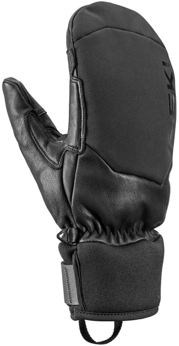 Leki Alpino Hevon 3d Mitt Handschoenen 9.5 Zwart