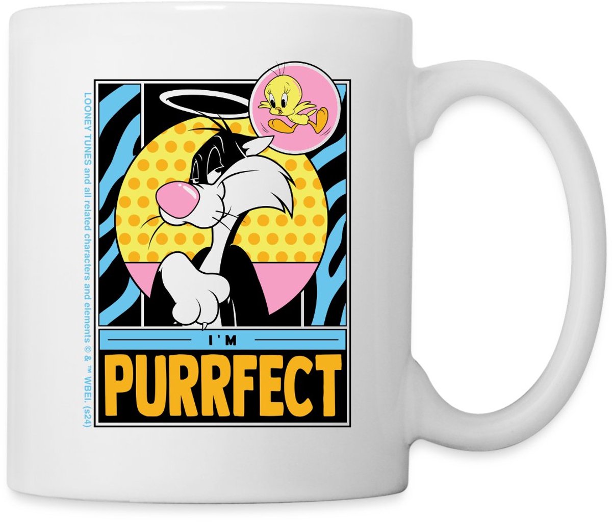 Looney Tunes Sylvester I'm Purrfect Grappig Citaat Mok