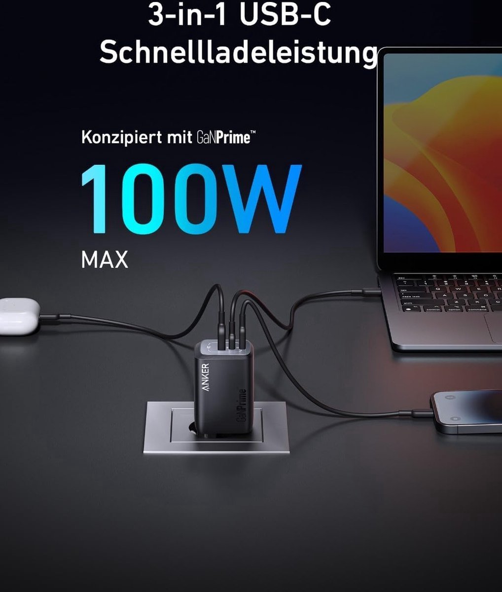 Anker PowerCore 25K Powerbank 25.000mAh - afbeelding 3