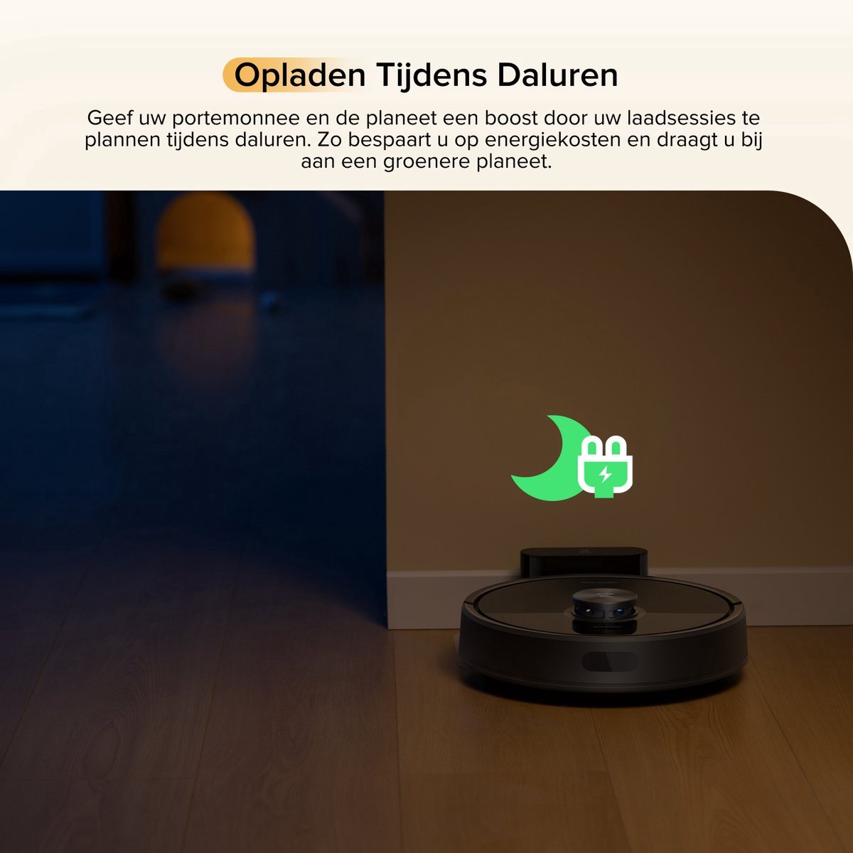 Roborock Q7 M5 Set–Robotstofzuiger met dweilfunctie–10000 Pa sterke zuigkracht–Dubbel antiklitsysteem– 150 min gebruiksduur– LiDAR-navigatie–Stofzuigerrobot voor tapijt– Dierenharen–Zwart–Q5 PRO Upgrade–2 Dweilen — afbeelding 7