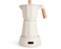 CREATE - Elektrische mokkapot met warmhoudfunctie - Gebroken wit - THERA MOKA ELECTRIC