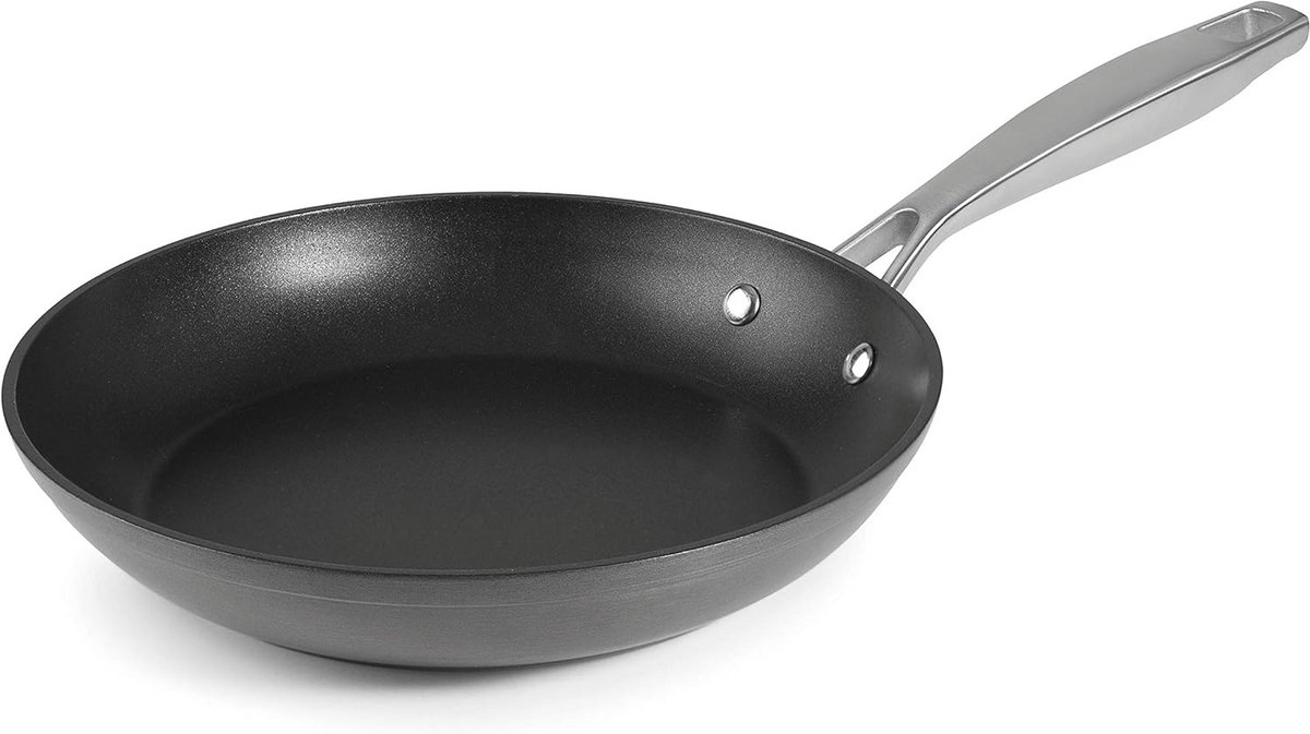 Koekenpan 20 cm Anodiseerd Aluminium Anti-aanbaklaag Inductie Geschikt