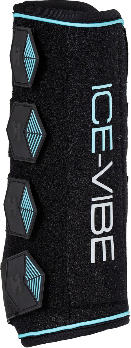 HORSEWARE ICE-VIBE LEG WRAPS Zwart
