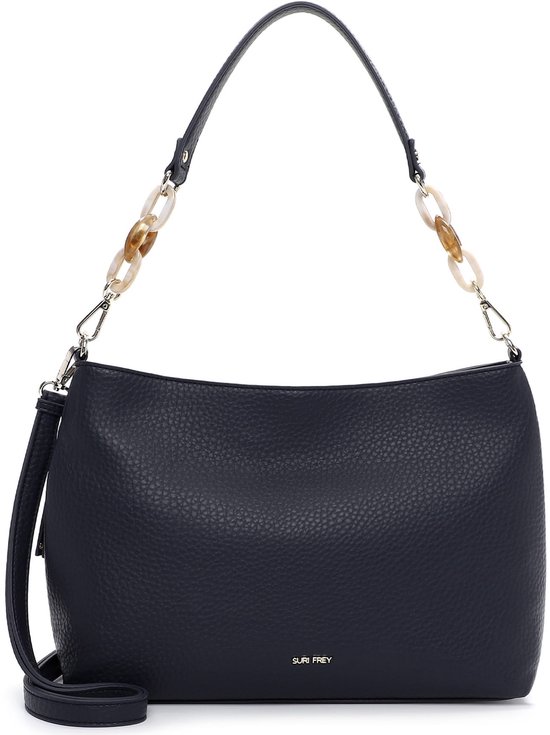 SURI FREY sac à épaule bandoulière SFY Jeanny Hobo Bag Blue bleu marine