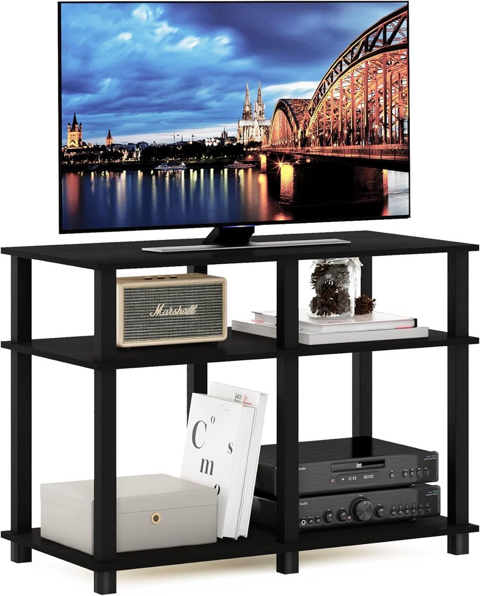 Standaard voor flatscreen tot 40 inch espresso zwart