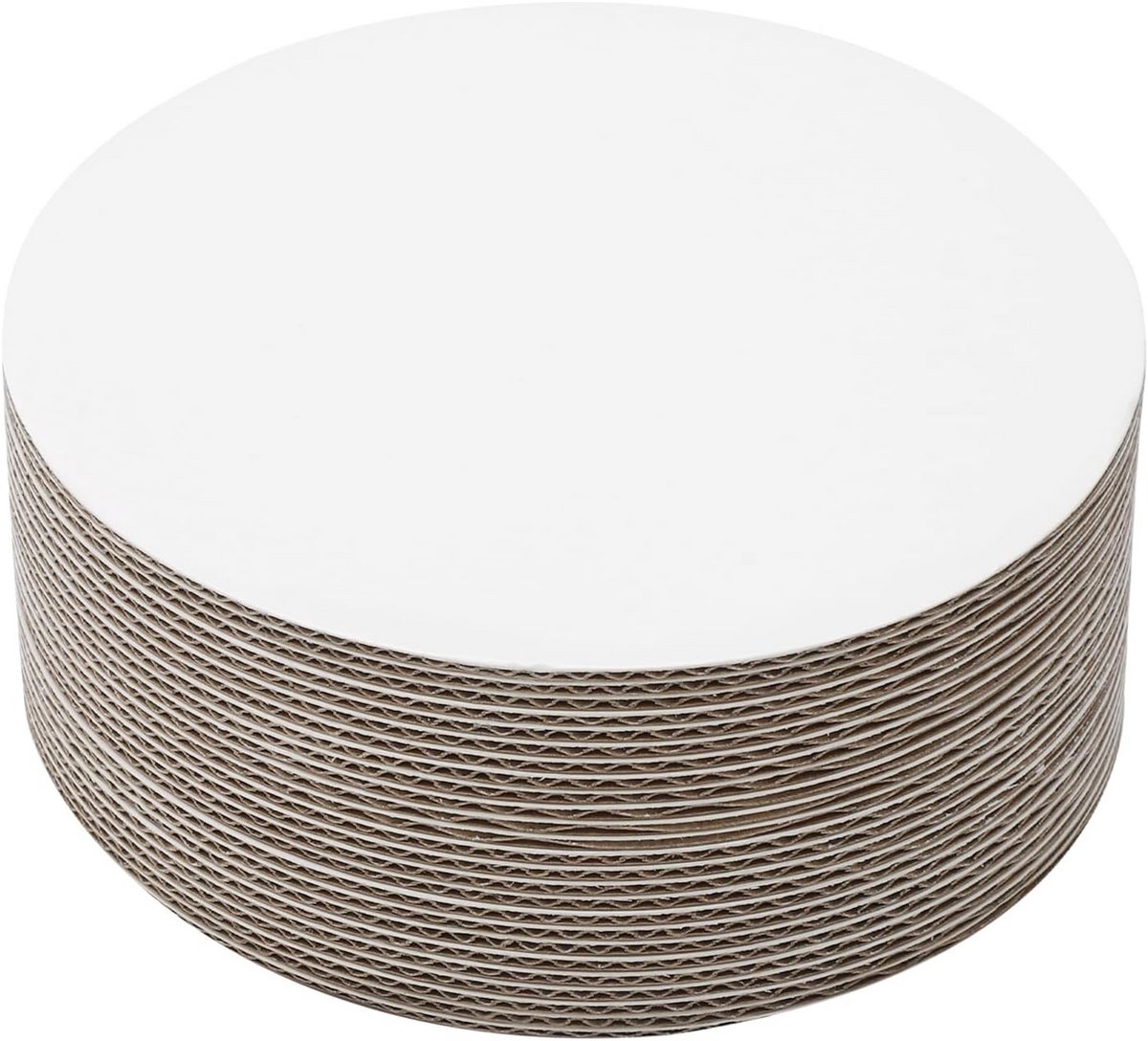 25 Ronde Cakebordjes 15 cm - Stabiel Karton voor Taarten, Gebak en Pizza